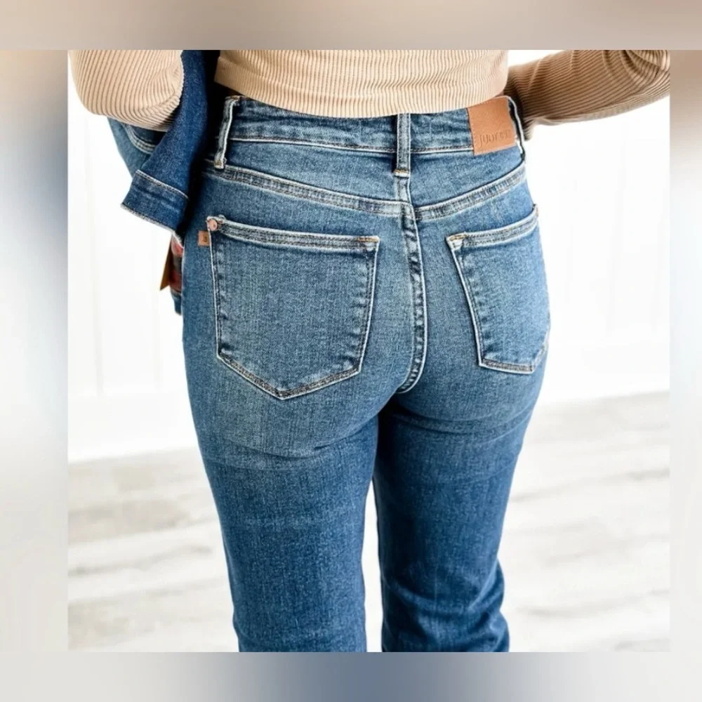 Judy Blue High Waist Skinny Jeans NWT Size 0/24 - Picture 3 of 10